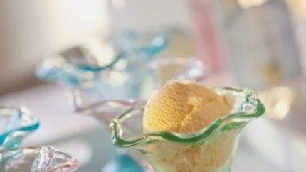 Тыквенное сливочное мороженое