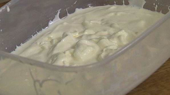 ванильное мороженое