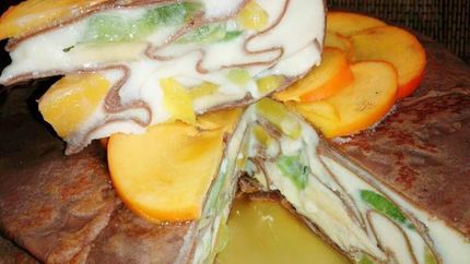 Блинный торт-мусс Тропик