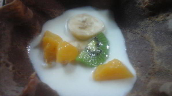 блинный торт-мусс тропик