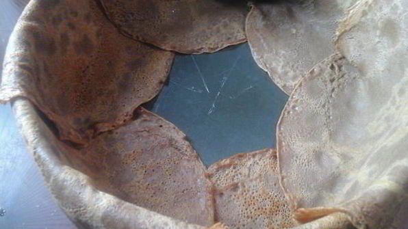 блинный торт-мусс тропик