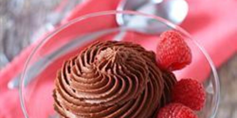 Рецепт классического шоколадного мусса