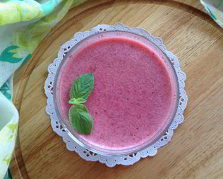 Клубничный мусс