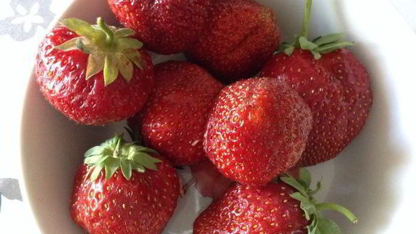 клубничный мусс