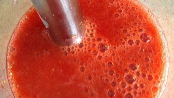 клубничный мусс