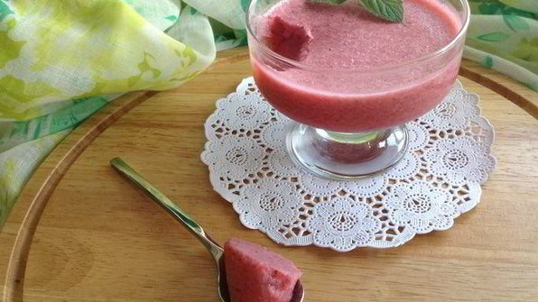 клубничный мусс