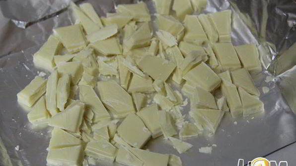 кофейный крем-мусс с белым шоколадом