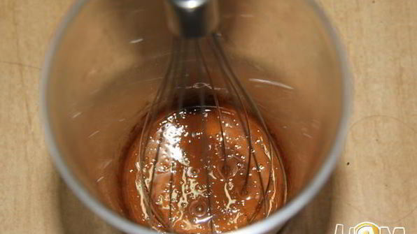 кофейный крем-мусс с белым шоколадом