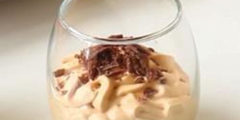 Рецепт крема-мусса из вареной сгущенки