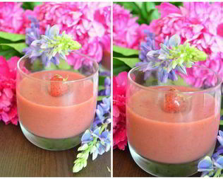 Любимый клубничный мусс