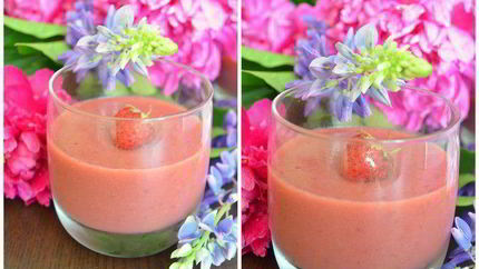 Любимый клубничный мусс