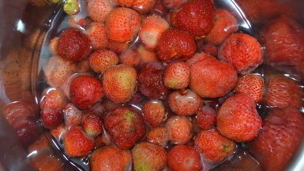 любимый клубничный мусс