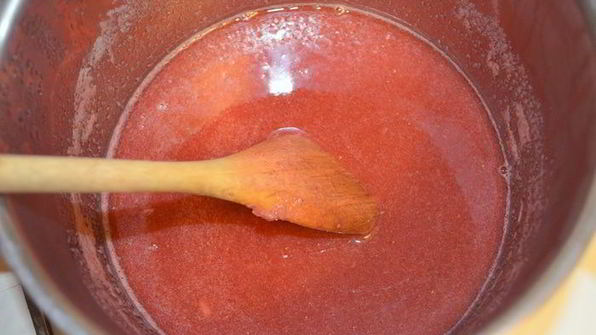 любимый клубничный мусс