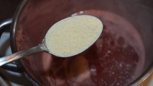 любимый клубничный мусс