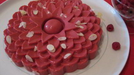 Малиновый торт-мусс