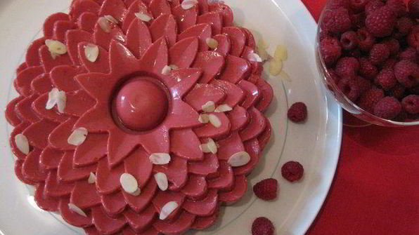 малиновый торт-мусс