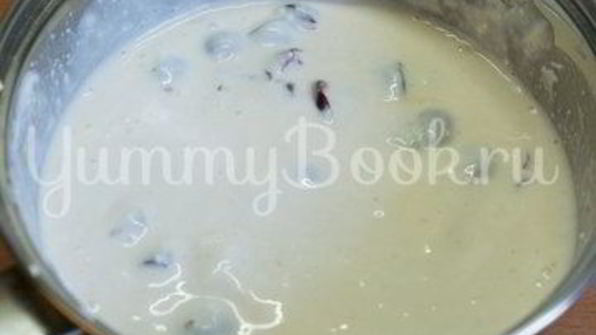 мусс творожный с черешней