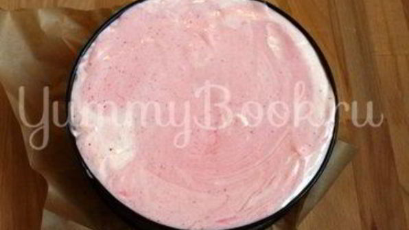 муссовый клубничный торт