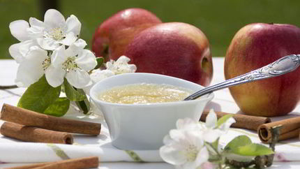 Нежный яблочный мусс