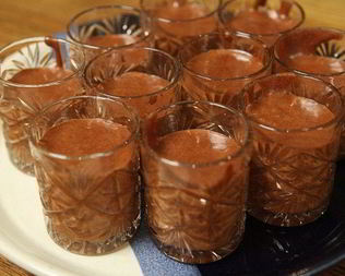 Шоколадно-сливочный мусс