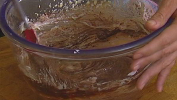 шоколадно-сливочный мусс