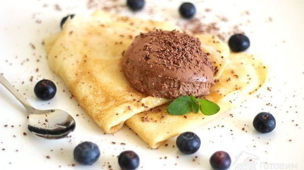 шоколадный мусс