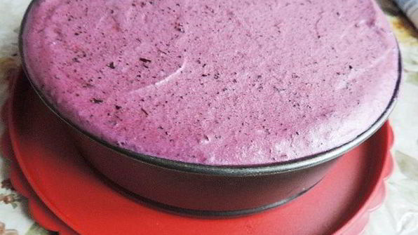 торт-мусс черничный каприз