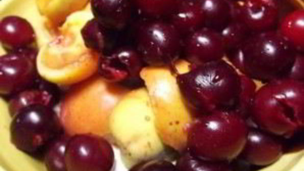 творожно-ягодный мусс