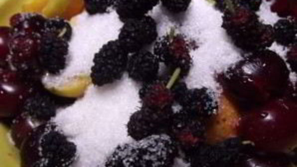 творожно-ягодный мусс