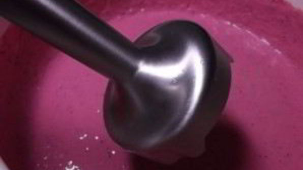 творожно-ягодный мусс