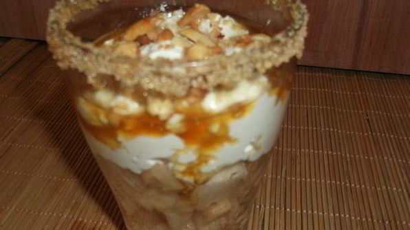 творожный мусс с грушей