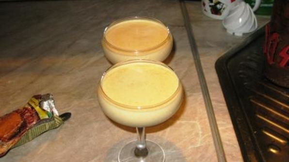 тыквенный мусс с белым шоколадом и апельсином