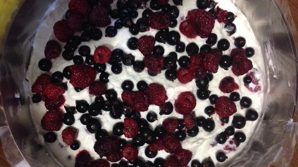 ягодный торт-мусс
