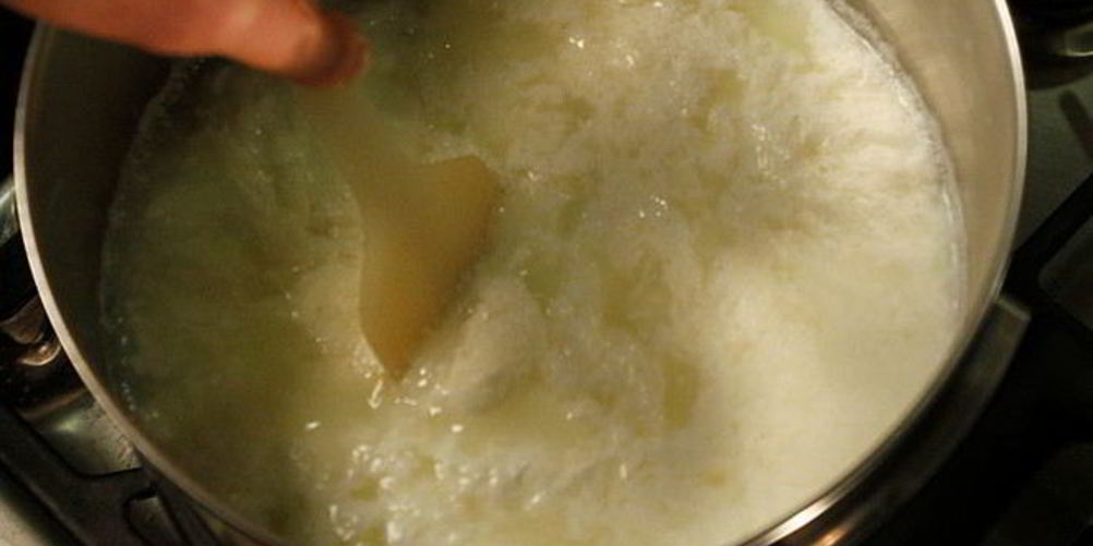 Рецепт нежного творога из соевого молока