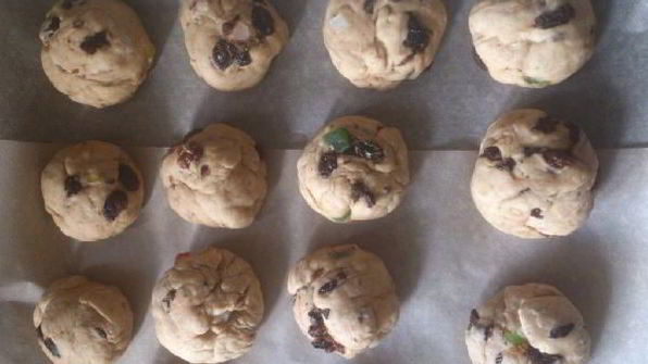 английские пасхальные булочки