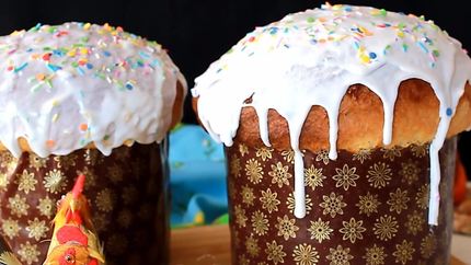 Быстрый пасхальный кулич