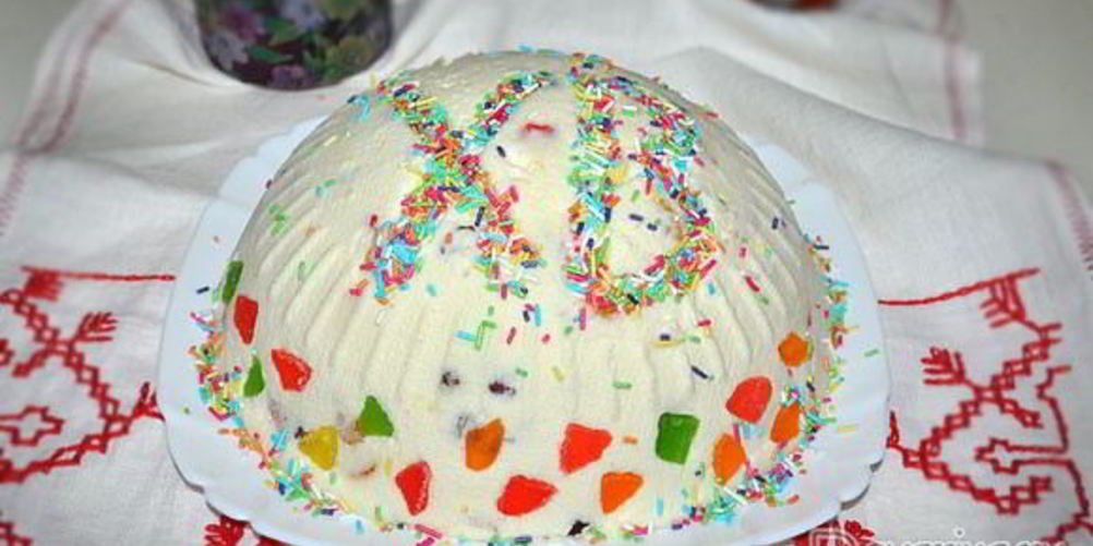 Рецепт домашней творожной пасхи