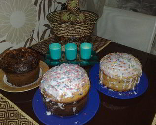 Кулич к пасхе