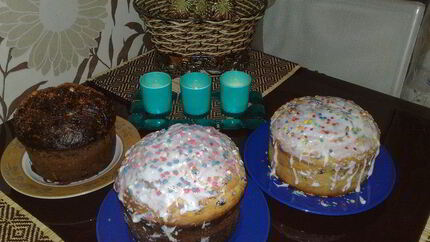 Кулич к пасхе