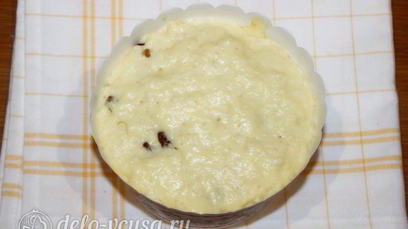 кулич на сметане