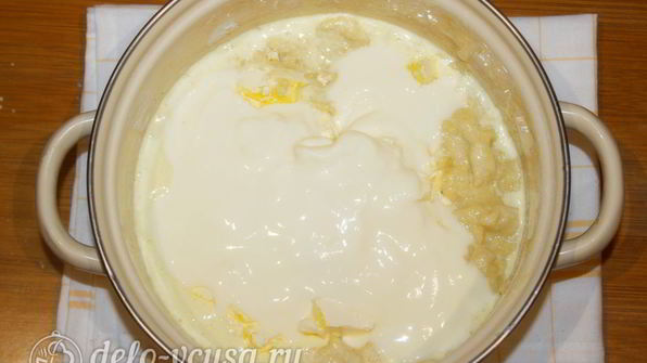 кулич на сметане