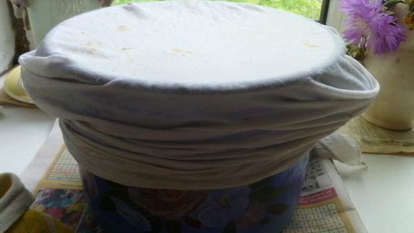 кулич на закваске