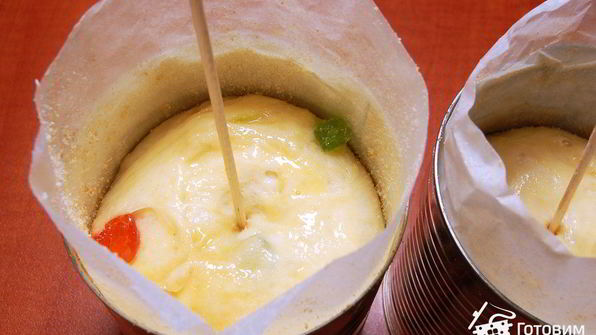 кулич на заварном тесте