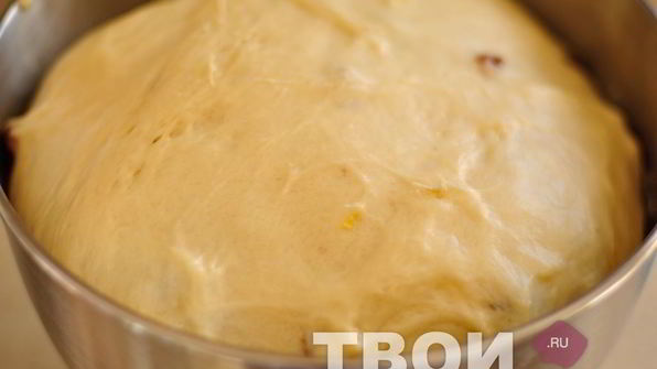 кулич на желтках