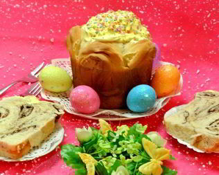 Кулич с корицей