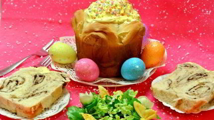 Кулич с корицей