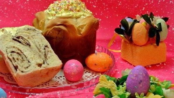 кулич с корицей