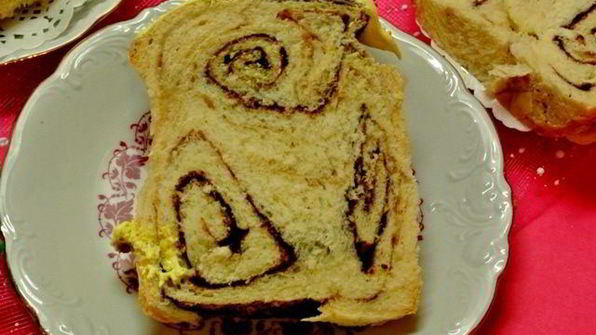 кулич с корицей