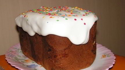 Кулич в хлебопечке Мулинекс