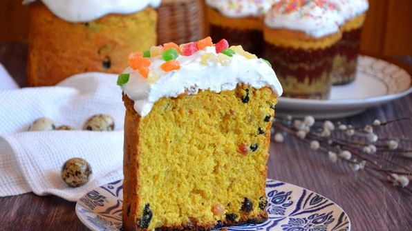 куличи с шафраном